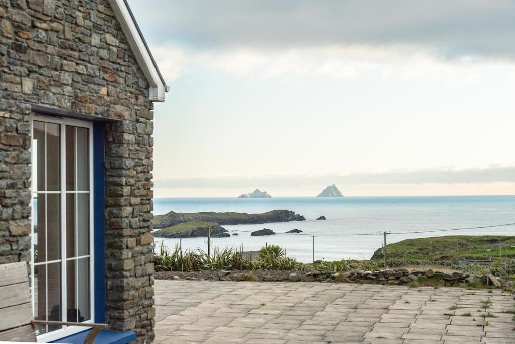 Ring Of Kerry - Einmaliger Blick Auf Skelligs Lägenhet Clynacartan Exteriör bild